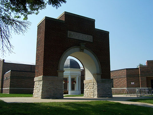 Arch of Pulaski High School
