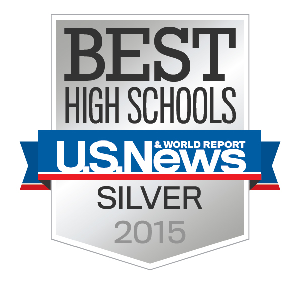 Logo of Best High Schools U.S News Silver